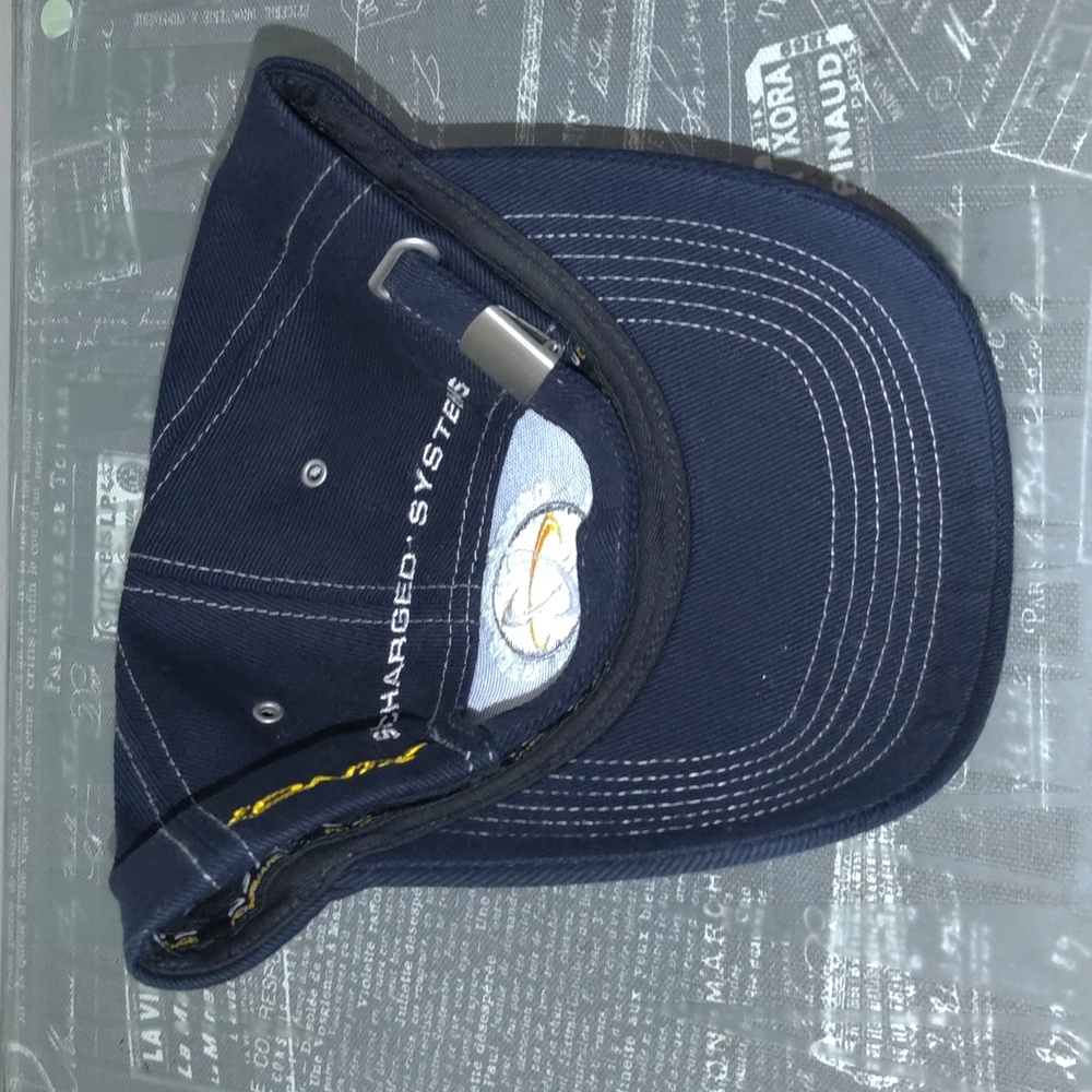 Supercharged Systems Embroidered Strapback Cotton… - image 3